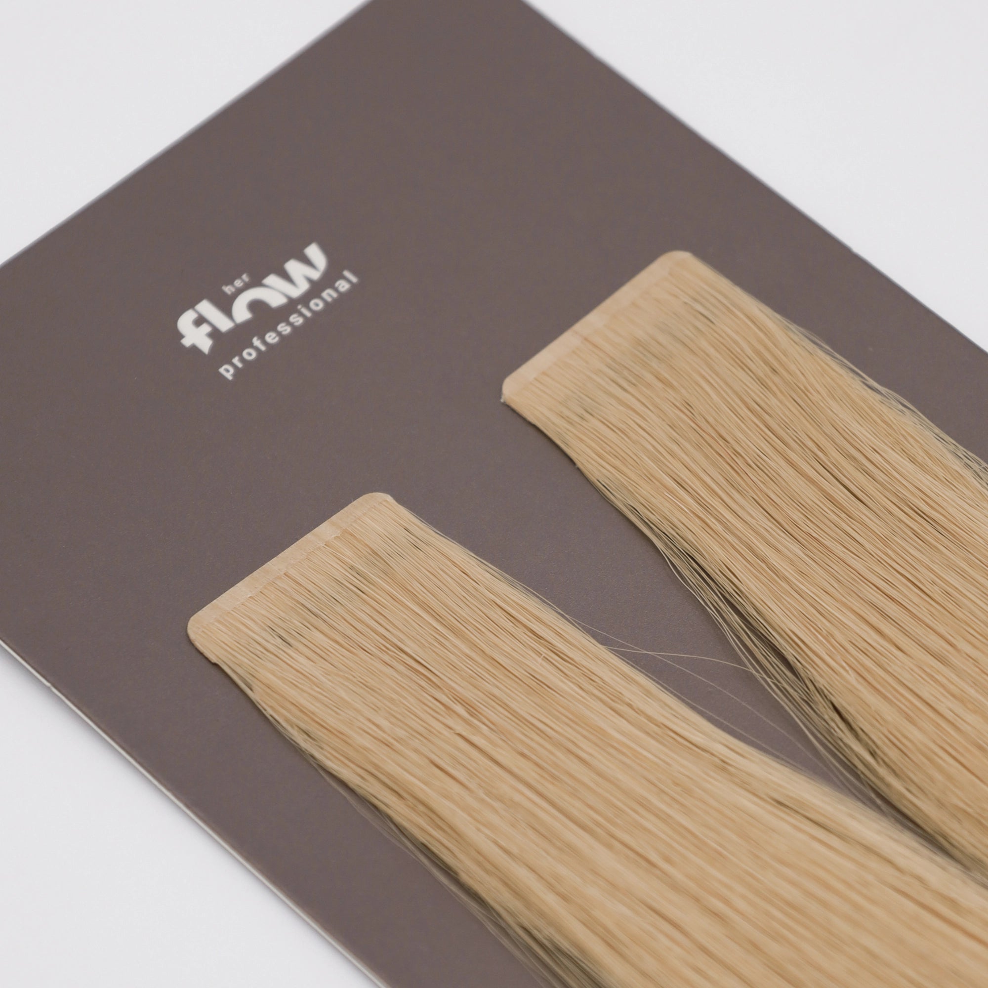 Tape-in human hair extensions Pro Tape 3 cm - 14