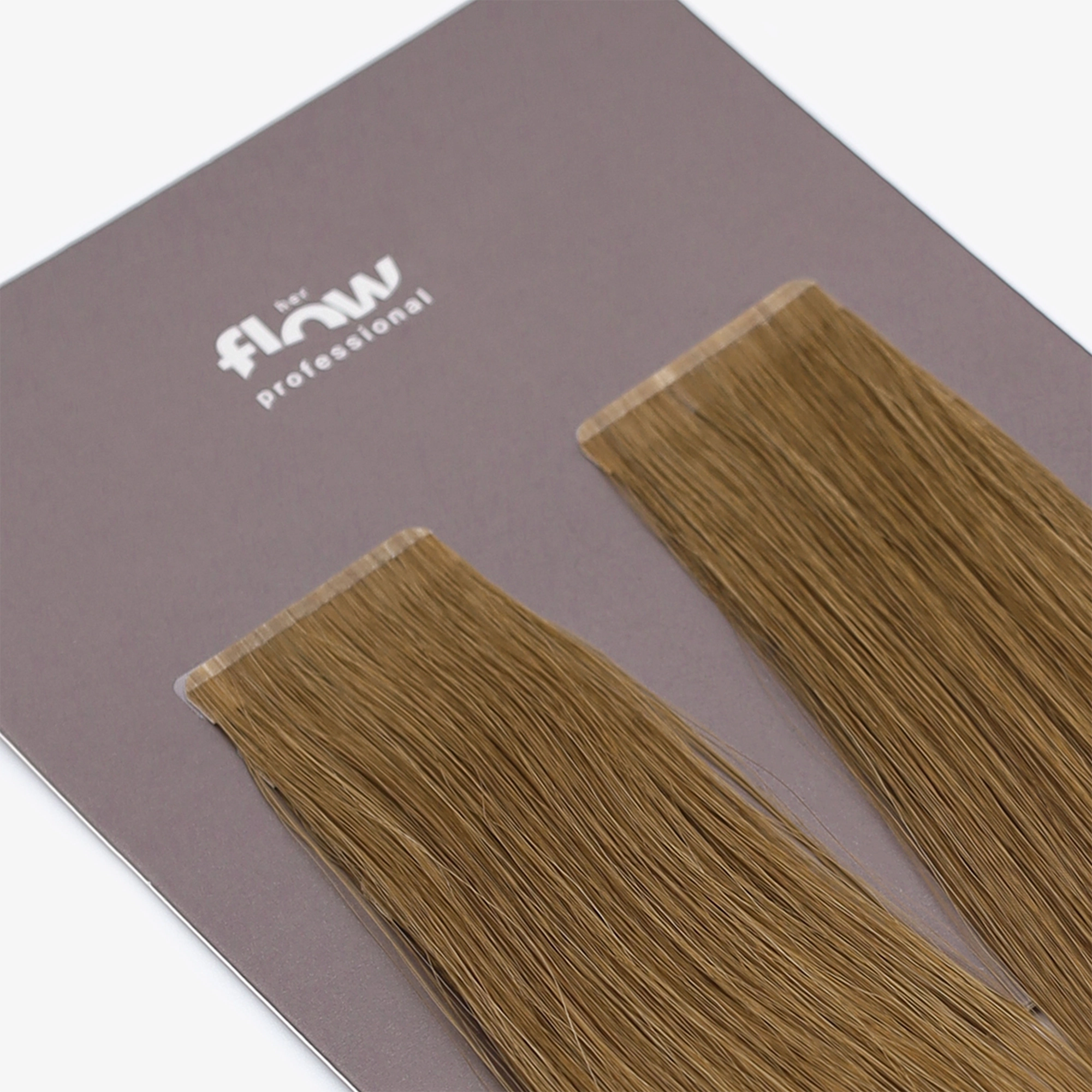 Tape-in human hair extensions Pro Tape 3 cm - 7