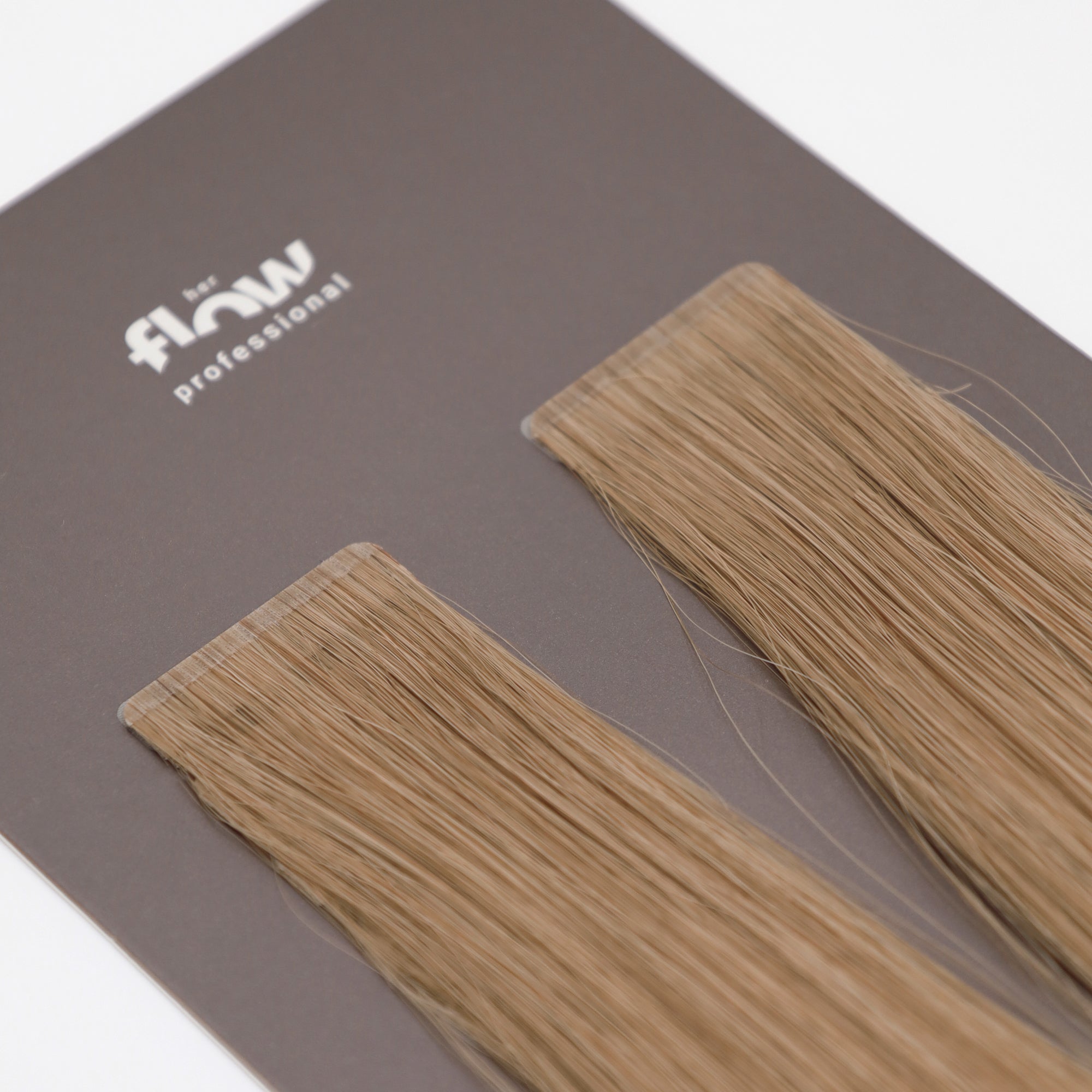 Tape-in human hair extensions Pro Tape 3 cm - 8