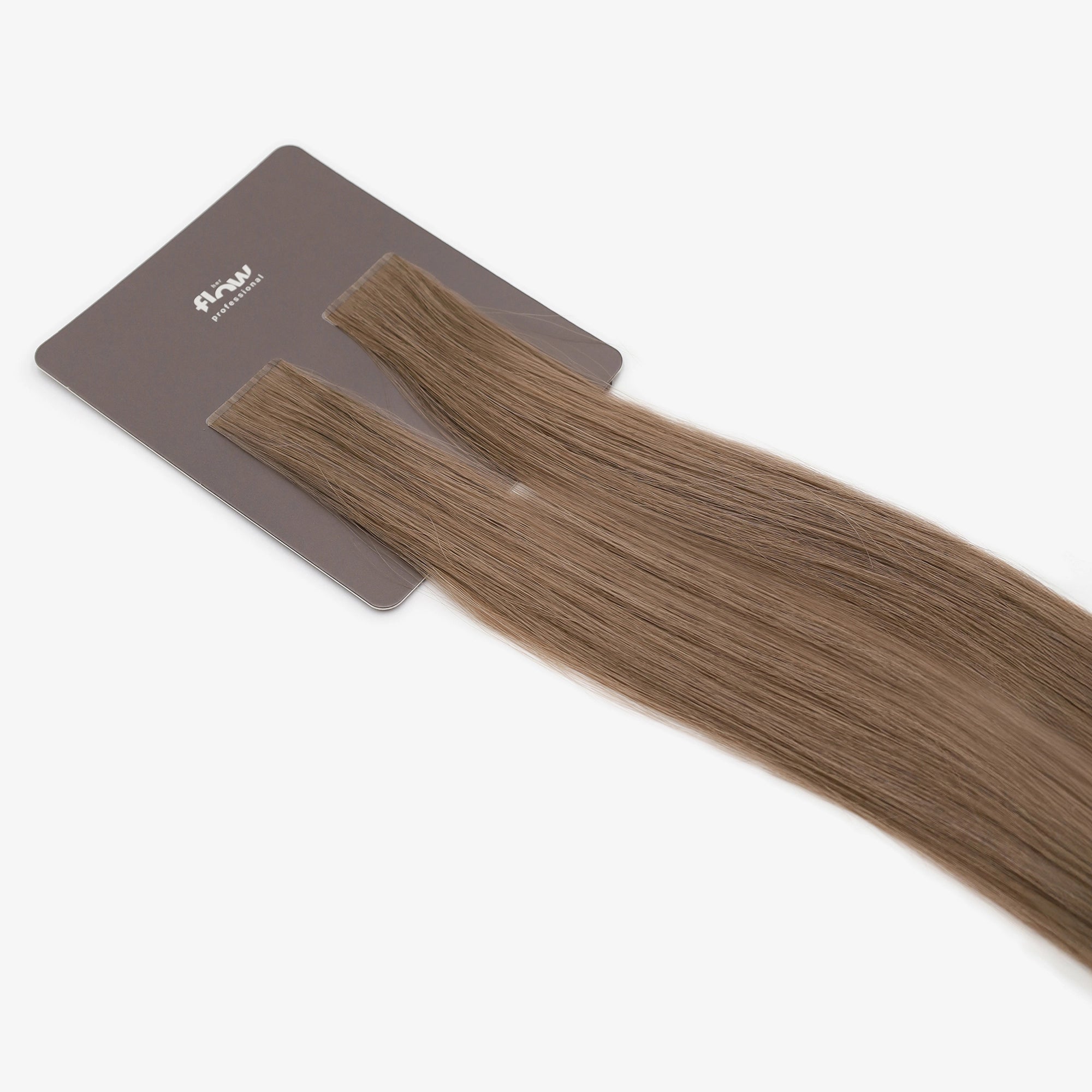 Tape-in human hair extensions Pro Tape 3 cm - dark grey