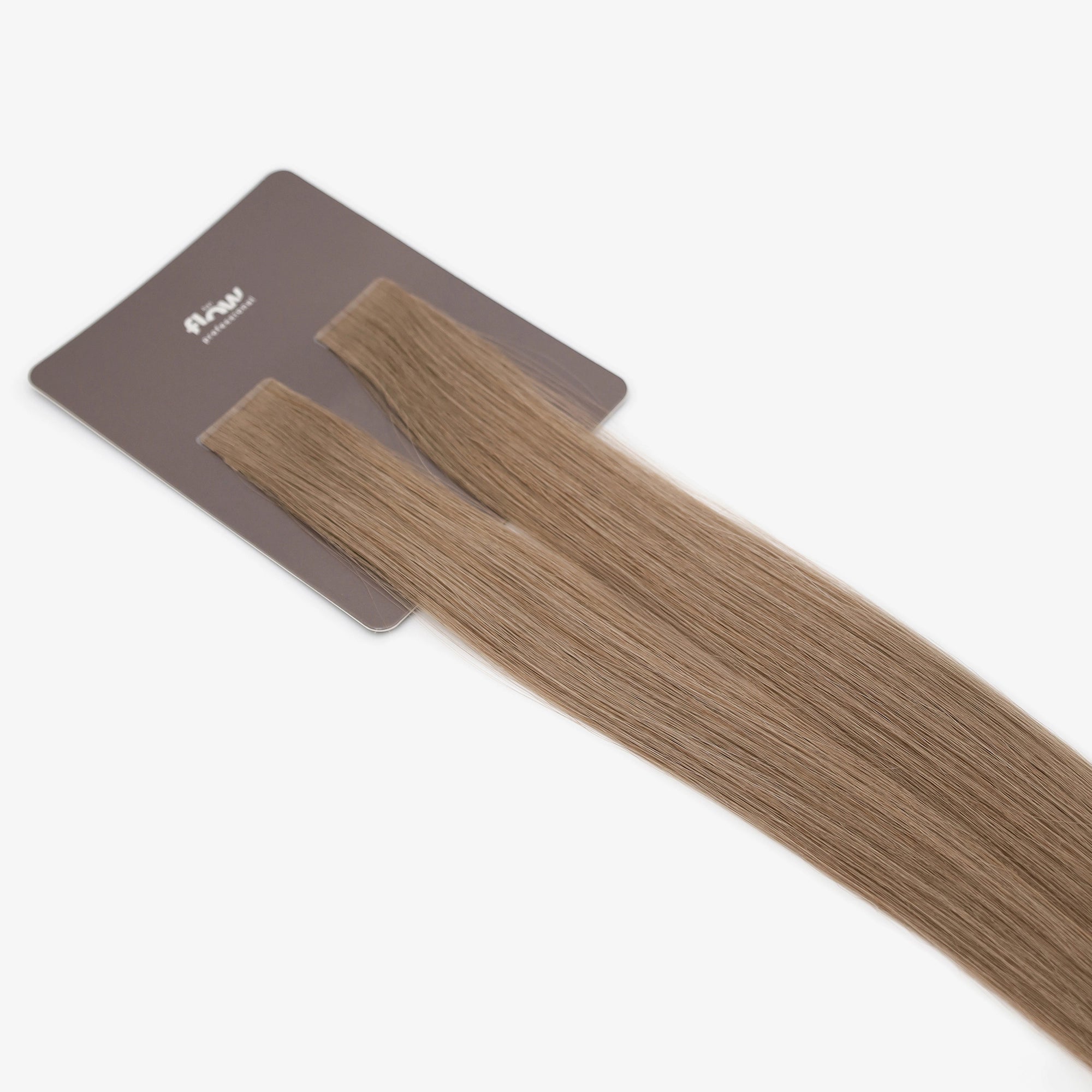 Tape-in human hair extensions Pro Tape 3 cm - light grey