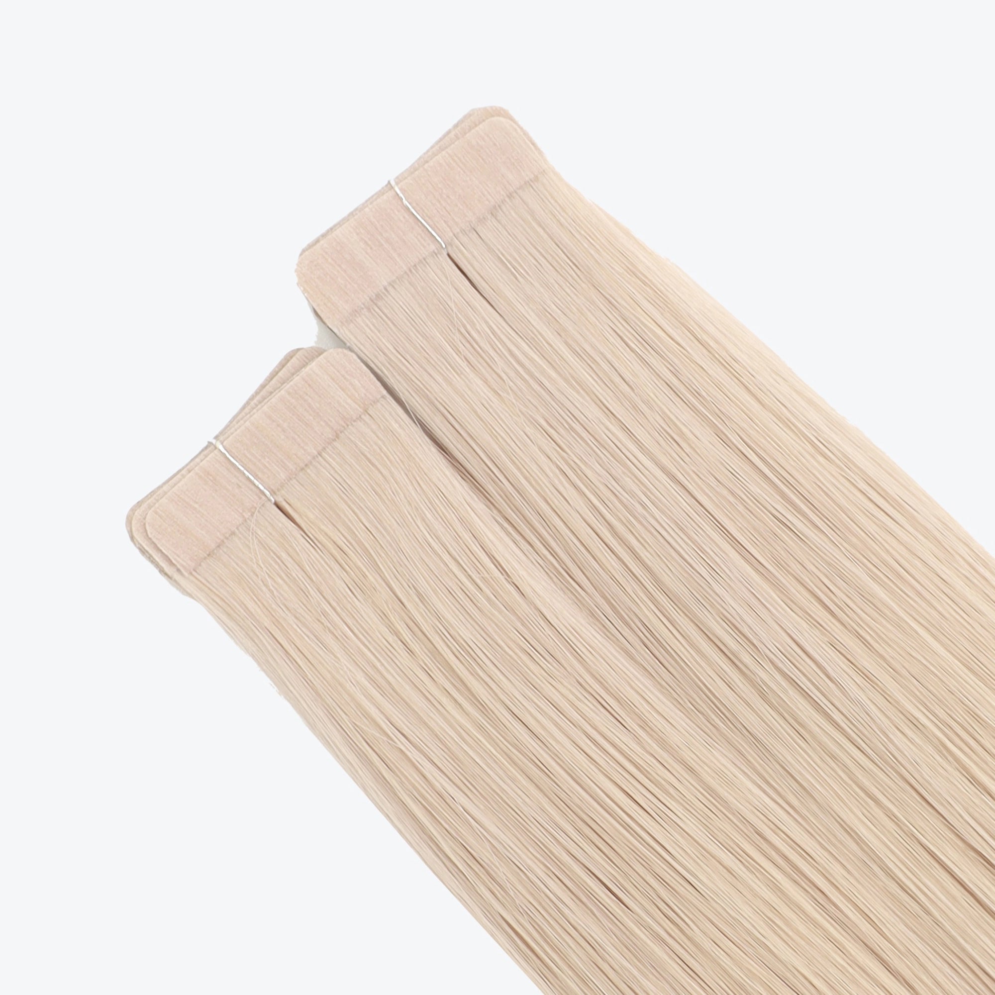 Tape-in human hair extensions Standard Tape 3 cm - silver