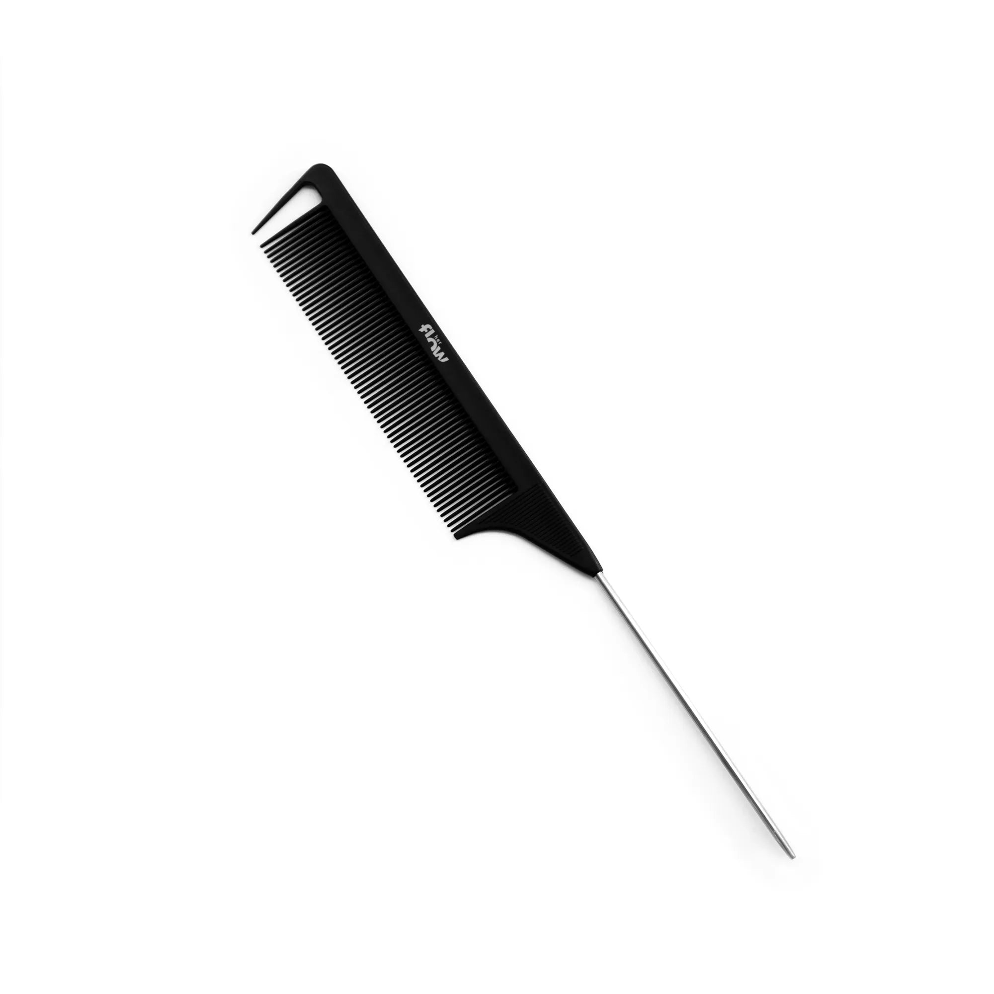 Comb with metal tail