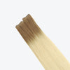 Tape-in human hair extensions Plus Tape 3 cm - rooted blonde
