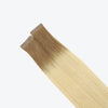 Tape-in human hair extensions Standard Tape 3 cm - rooted blonde