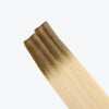 Tape-in human hair extensions Plus Tape 3 cm - rooted blonde balayage