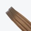 Tape-in human hair extensions Standard Tape 3 cm - rooted brown balayage